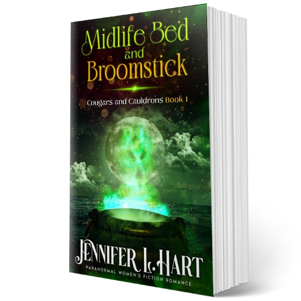 paperback book Midlife Bed and Broomstick